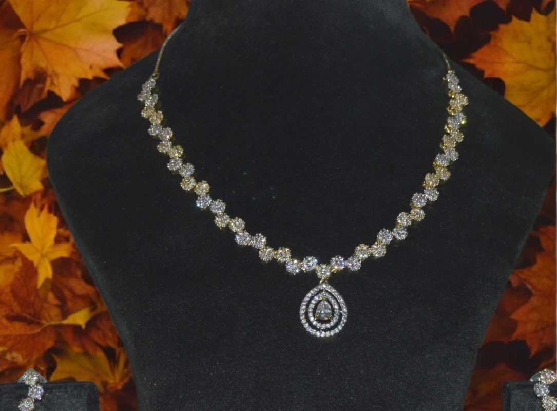 ELLNORA ** Necklace Set with Earrings for Women & Girls**